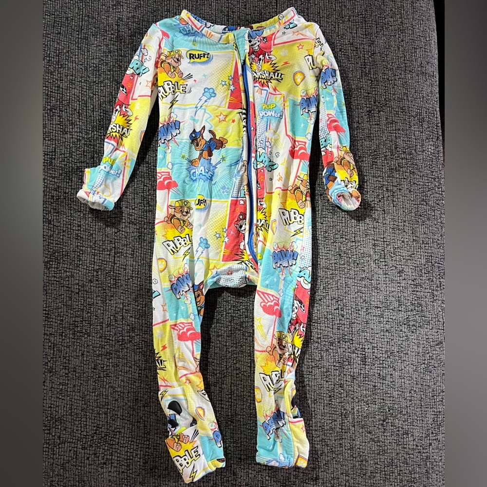 Bellabu Bear Bamboo Paw Patrol Footie